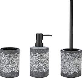 Badaccessoire-Set WENKO "Anfo", grau,