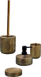 Badaccessoire-Set WENKO "Rivara", gold