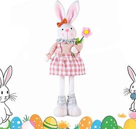 badaren Osterhase, mit Teleskopbeine, Niedlich,