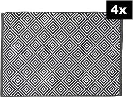 Badematte DONE. "DAILY SHAPES Diamond