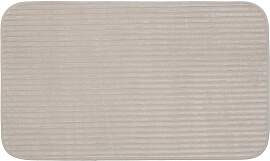 Badematte GÖZZE "Berlin", grau (taupe), 