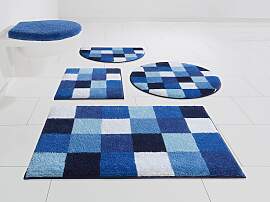 Badematte GRUND "Mosaik, Badvorleger,