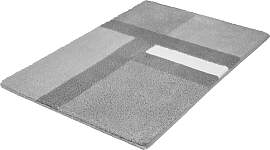 Badematte KLEINE WOLKE "Ariana", kiesel, 