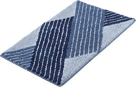 Badematte KLEINE WOLKE "Cross", blau