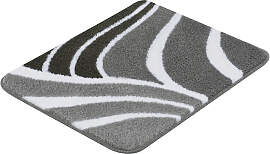 Badematte KLEINE WOLKE "Flame", grau