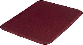 Badematte KLEINE WOLKE "Marco", rot