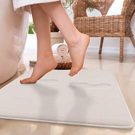 Badematte PACO HOME "Corby 255, Memory-Schaum 