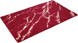 Badematte VOSSEN "»Marble«", rot