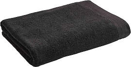 Badetuch CHRISTY "LUXE", schwarz, B:90cm 