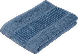 Badetuch GÖZZE "BIO Frottier", blau,