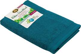 Badetuch GÖZZE "Uni Recycelt", blau