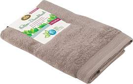 Badetuch GÖZZE "Uni Recycelt", grau