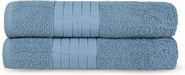 Badetuch GOOD MORNING "Uni Towels", blau 