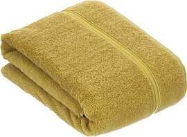Badetuch VOSSEN "Belief", gelb (curry),