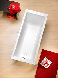 Badewanne OTTOFOND "Costa", weiß,