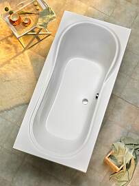 Badewanne OTTOFOND "Palma", weiß,