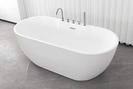 Badewanne SANOTECHNIK "ARUBA", weiß,