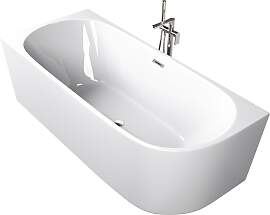 Badewanne SANOTECHNIK "LUMA", weiß,
