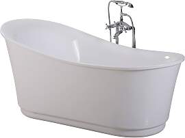 Badewanne SANOTECHNIK "Oxford", weiß,