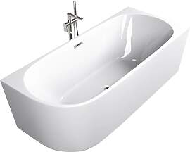 Badewanne SANOTECHNIK "SOLVA", weiß,