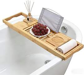 Badewannenablage, Verstellbares