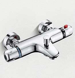 Badewannenarmatur mit Thermostat Duscharmatur