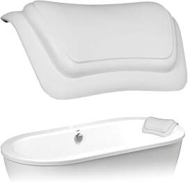 Badewannenkissen, Wasserdicht Badekissen für