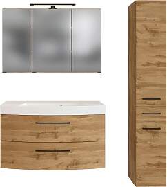 Badezimmer Manchester 3-tlg. ca. 130 cm Eiche Wotan
