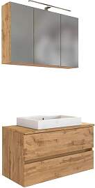 Badezimmer Pienza mit LED 3-türig ca. 100 cm