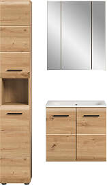 Badezimmer-Set WELLTIME, artisan oak nb, B:105cm