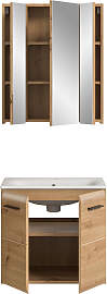 Badezimmer-Set WELLTIME, artisan oak nb, B:60cm