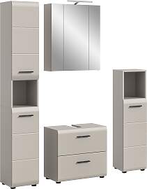 Badezimmer-Set WELLTIME, kaschmir, B:150cm H:185cm 