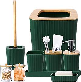 Badezimmer-Zubehör-Sets komplett, 9-teiliges