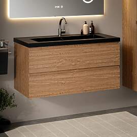 Badezimmermöbel Sena – 100 cm – Warmeiche – 