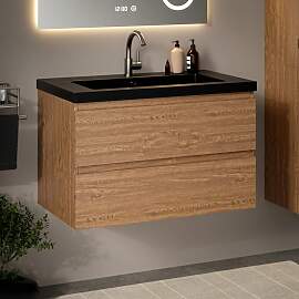 Badezimmermöbel Sova – 80 cm – Warmeiche –
