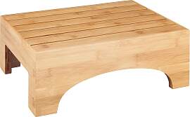 Badhocker WENKO "Bambusa", beige