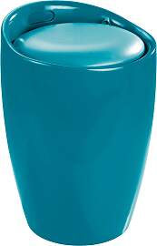 Badhocker WENKO "Candy", blau (petrol),
