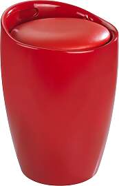 Badhocker WENKO "Candy", rot, B:36cm