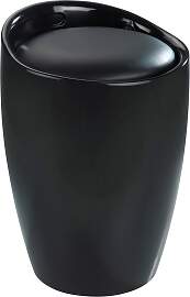 Badhocker WENKO "Candy", schwarz, B:36cm 