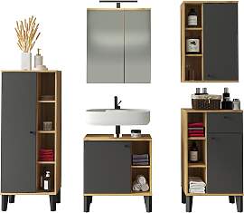 Badmöbel-Set HOME AFFAIRE "OSLO, Bad im