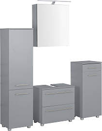 Badmöbel-Set OPTIFIT "Bern", blau