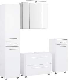 Badmöbel-Set OPTIFIT "Bern", weiß,