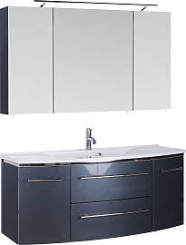 Badmöbel-Set SAPHIR "3040", grau