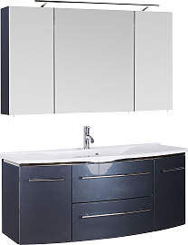 Badmöbel-Set SAPHIR "3040", grau