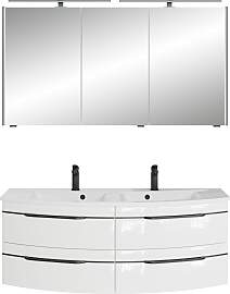 Badmöbel-Set SAPHIR "Badezimmer-Set 133,2 cm 