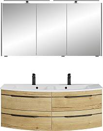 Badmöbel-Set SAPHIR "Badezimmer-Set 133,2 cm 