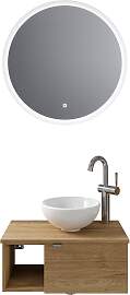 Badmöbel-Set SAPHIR "Serie 6915", braun 
