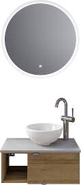 Badmöbel-Set SAPHIR "Serie 6915", grau
