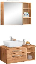 Badmöbel-Set WELLTIME "Davos", braun