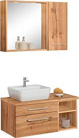 Badmöbel-Set WELLTIME "Davos", braun